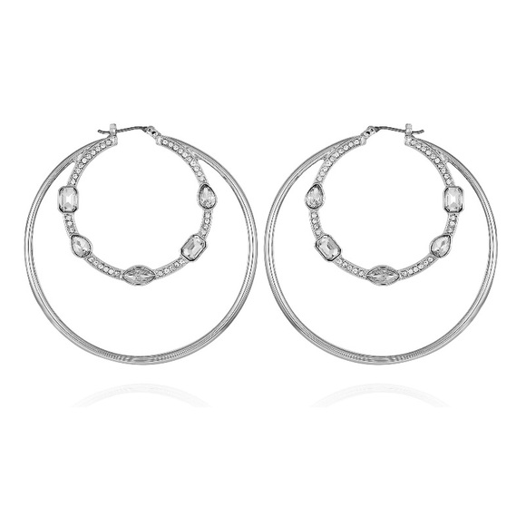Vince Camuto Jewelry - + VINCE CAMUTO + Crystal Hoop Earrings